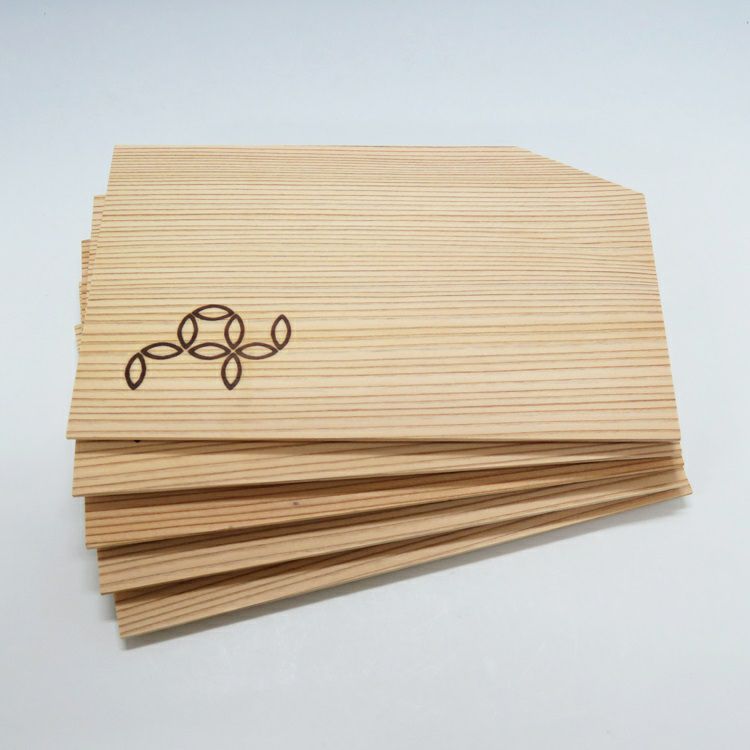 茶道具 菓子器（かしき） 杉銘々皿 隅切 七宝 5枚