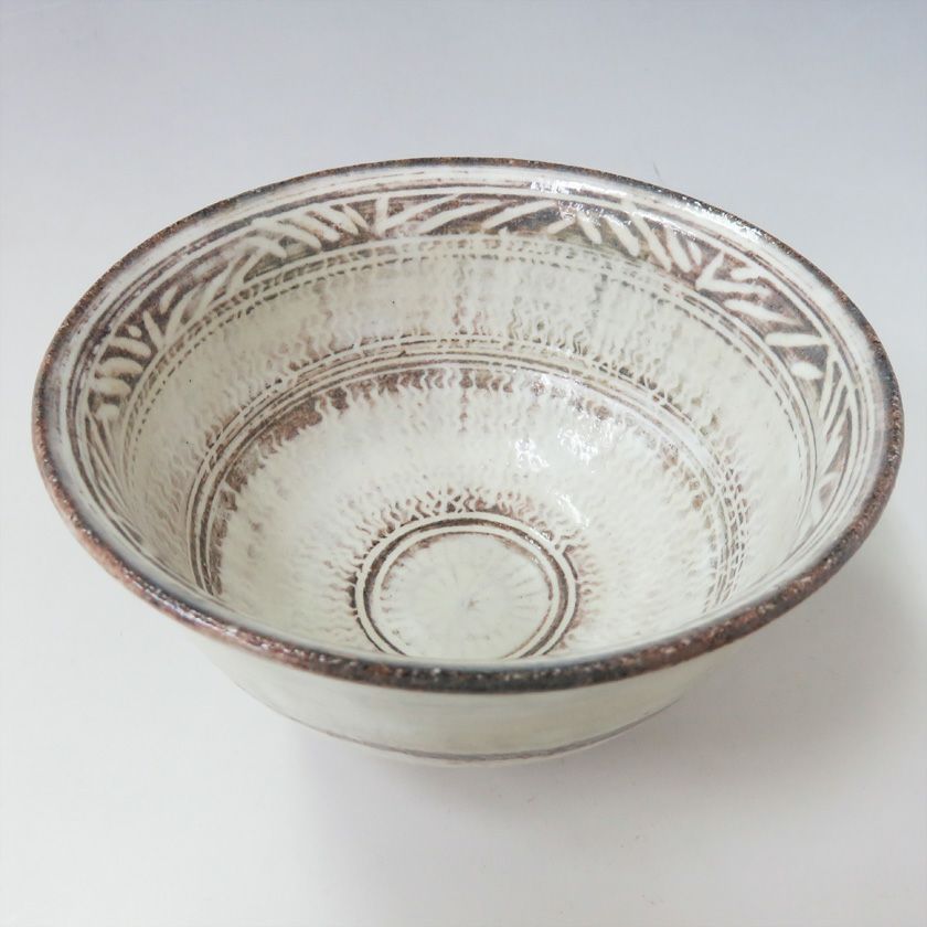 茶道具 抹茶茶碗 古三島茶碗 二徳三島写 原清和