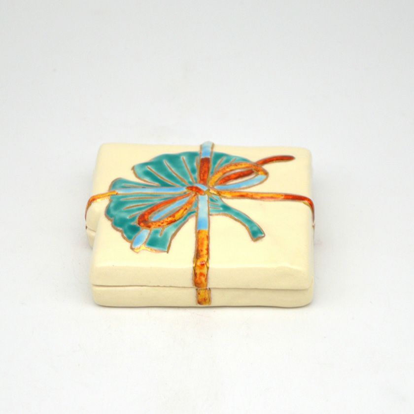 茶道具 香合（こうごう） 香合 玄猪包 高野昭阿弥