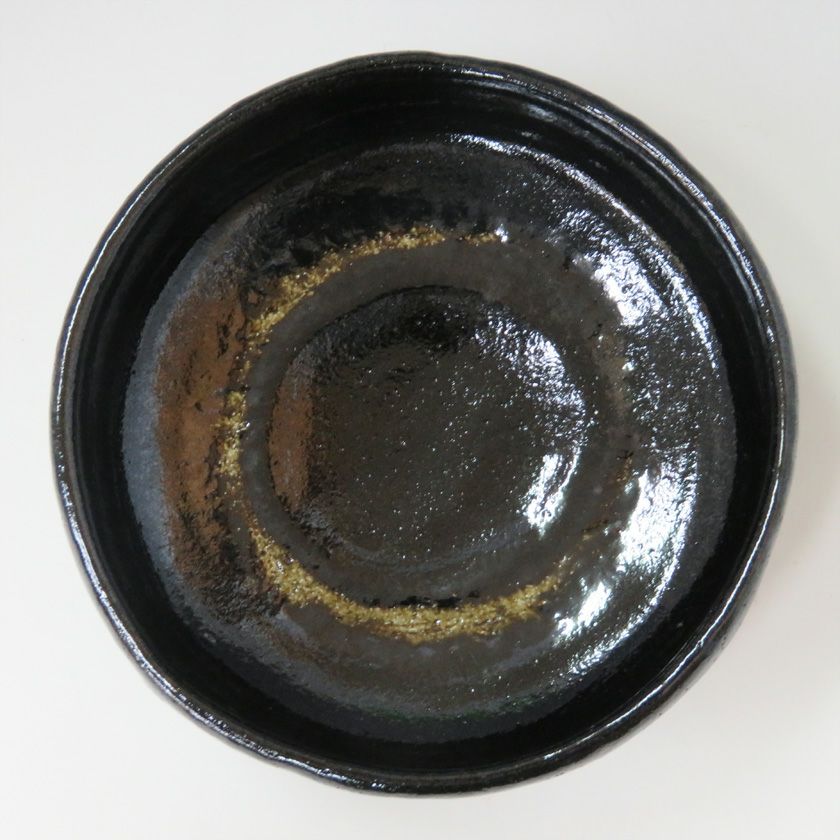 茶道具 平茶碗（ひらちゃわん） 馬盥茶碗 黒楽 松楽窯 | 千年の香り 千紀園