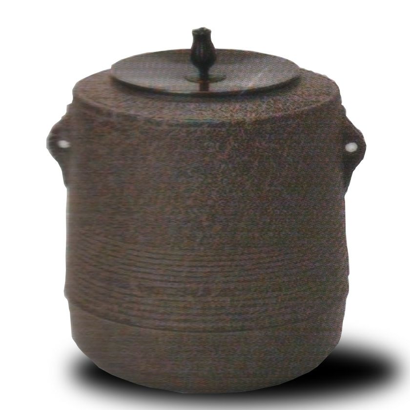 茶道具 風炉釜（ふろがま） No.12 【鵬雲斎好写】 寒雉写 七徳釜 菊地