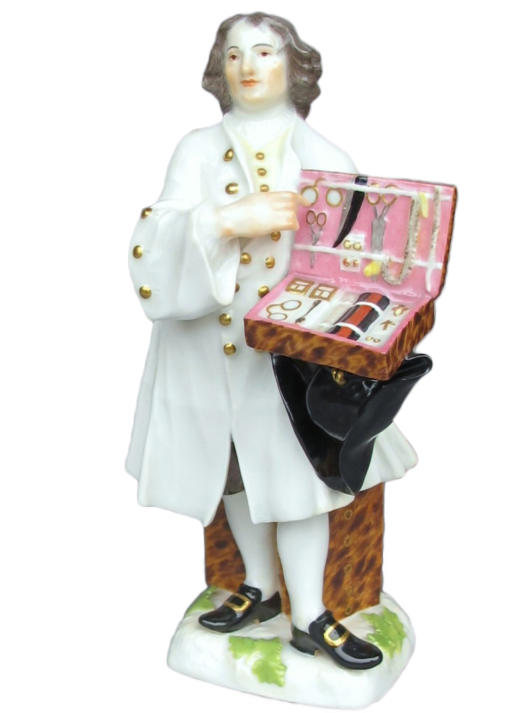 マイセン人形・フィギュリン・フィギュア（「クリス・デ・パリ」「パリ