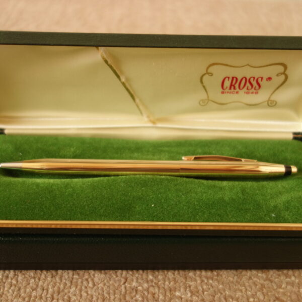 クロスボールペン金無垢 | 鉄扇・扇子の扇八郎