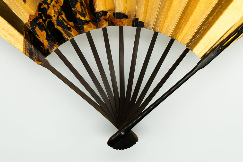 老松 手描 仕舞扇 – SENSUP