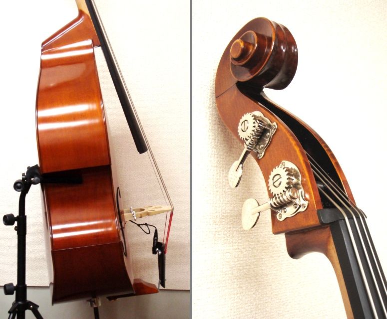 4弦コントラバス本体