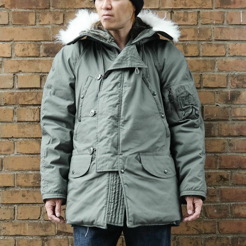 米軍 実物 N-3B XXS 希少XS 状態良好 日本サイズMからL程度