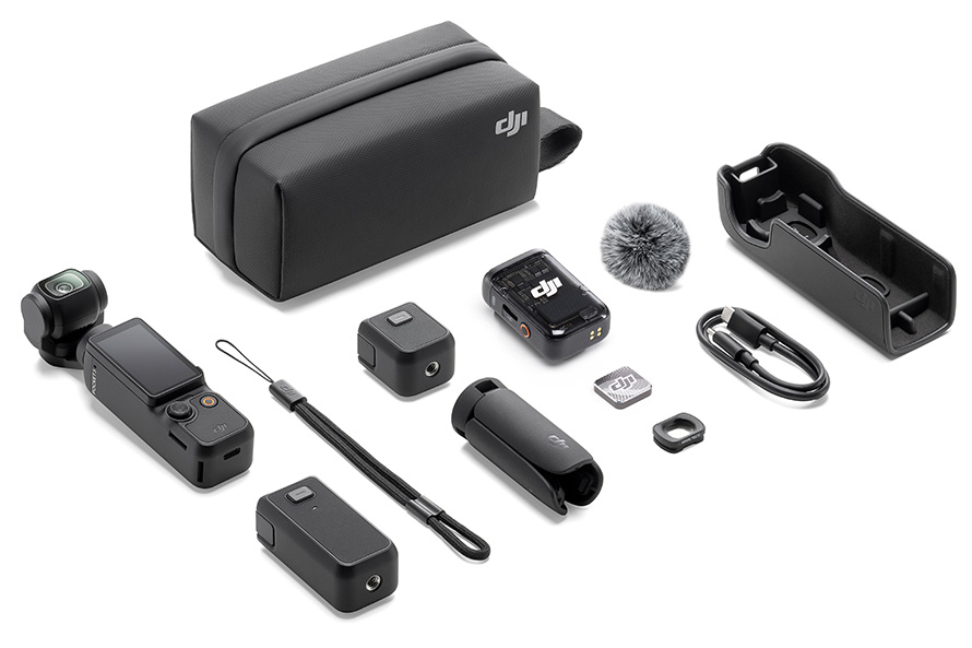 DJI Osmo Pocket 3 クリエイター コンボ + micro SDカード[256GB