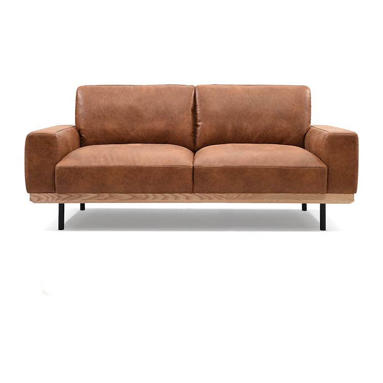 ボルケ 2.5人掛けソファ スーパーレザーテックス｜家具・インテリア
