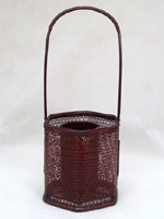 竹花籠-古美術 石泉