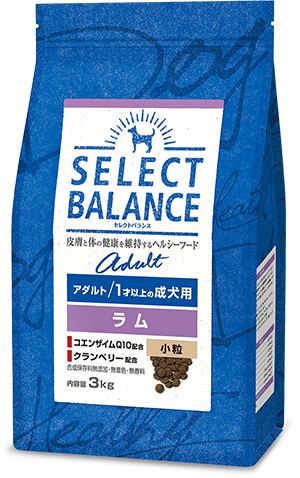アダルト/1才以上の成犬用 ラム｜製品紹介｜セレクトバランス
