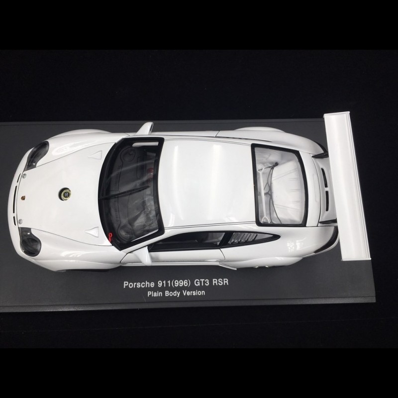 Porsche 911 GT3 RSR type 996 2005 Street Version white 1/18