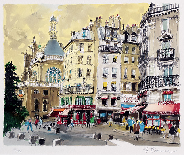 パリの光を描いた男～児玉幸雄の色彩に満ちた世界 - 翠波画廊 買取サイト