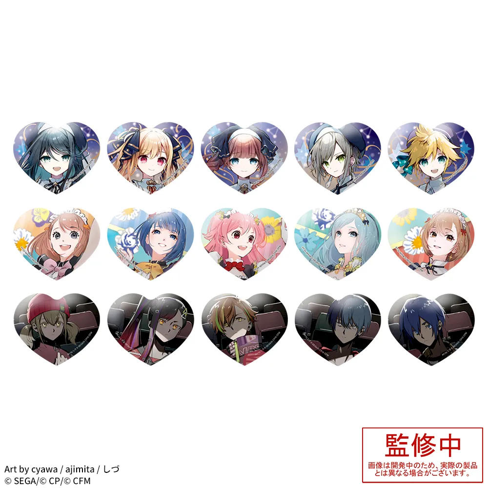 予約商品】グリッター缶バッジ イベントイラストコレクション vol.24 B