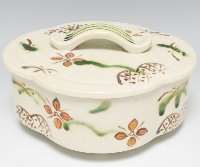 茶道茶懐石燗鍋七宝地紋釜師道彦