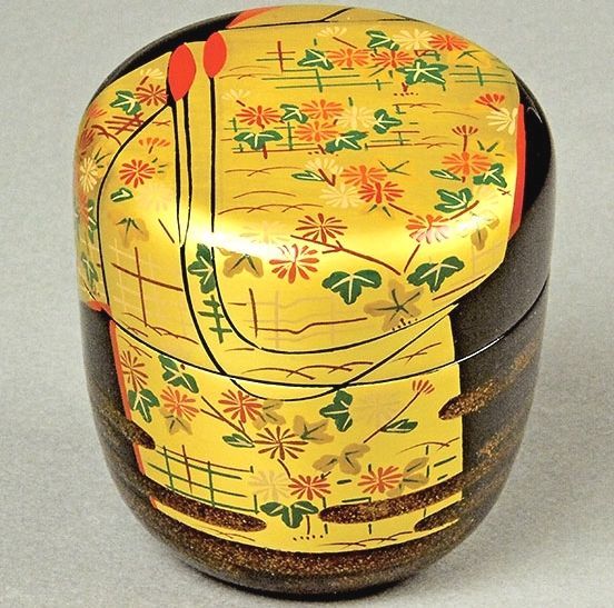 通販販売【茶道具】 大棗 誰ヶ袖蒔絵 （秋） 即中斎好写 *幸斎* たがそ