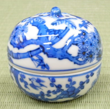 通販販売【茶道具】 形物香合 祥瑞 蜜柑 *手塚祥堂* 番付*西2段目6位