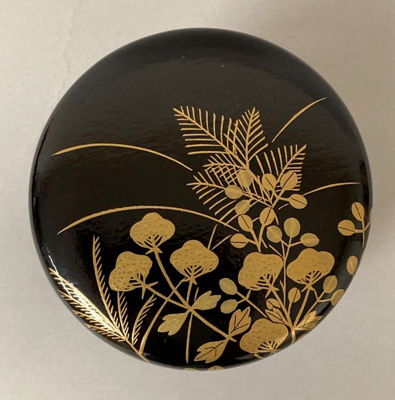 非売品美品1960年代◇資生堂「禅 ZEN」薄希英デザイン 木製台付き