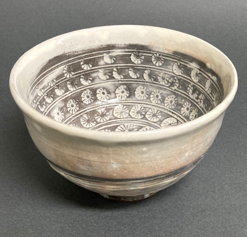 申相浩⭐三島茶碗 茶道具 茶碗 高麗 三島刷毛目茶碗 韓国人間国宝