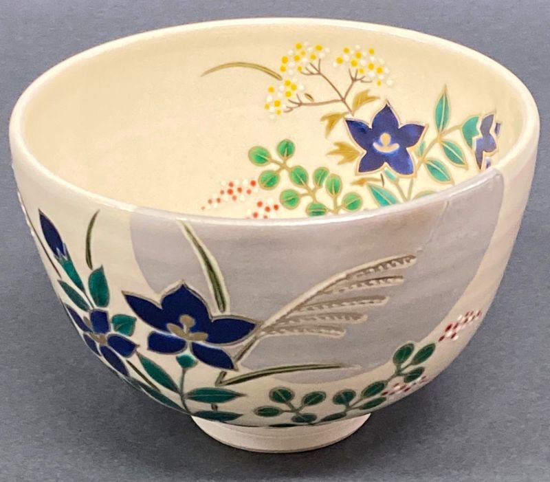 茶道具 水次 仁清写渦巻絵 香泉作 NO304 茶道具 水次 仁清写