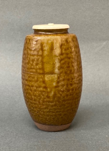 通販販売【茶道具】 茶入 「山の井肩衝」写 笹田有祥 *名物茶入*細川三