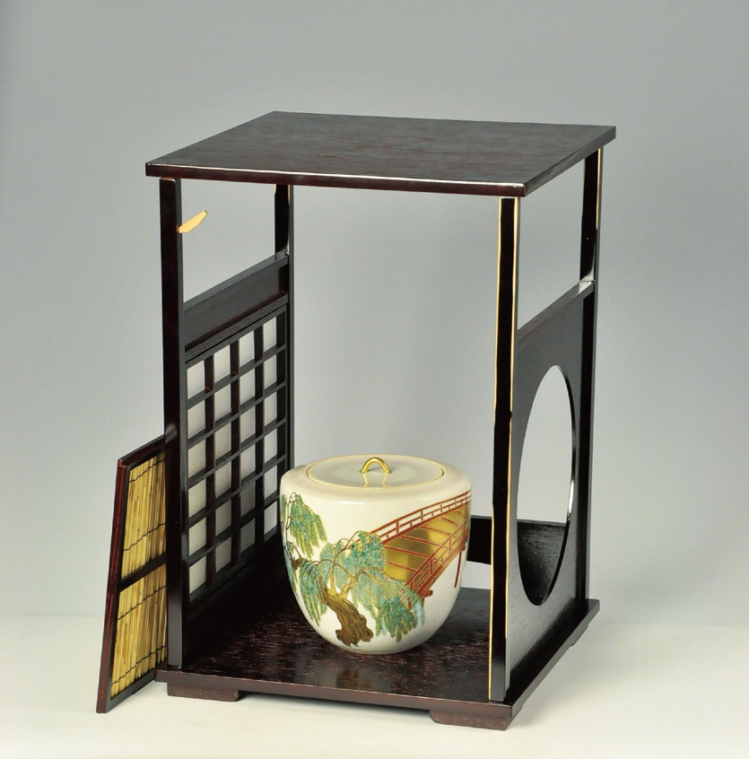 通販販売【茶道具】 吉野棚 *圓能斎好写* 裏千家*円能斎*[tan10034