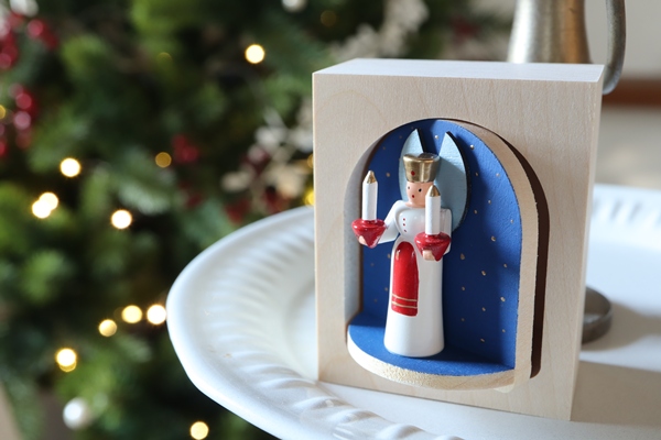 からくり 天使 – ドイツ・ザイフェンの木のおもちゃ seiffen