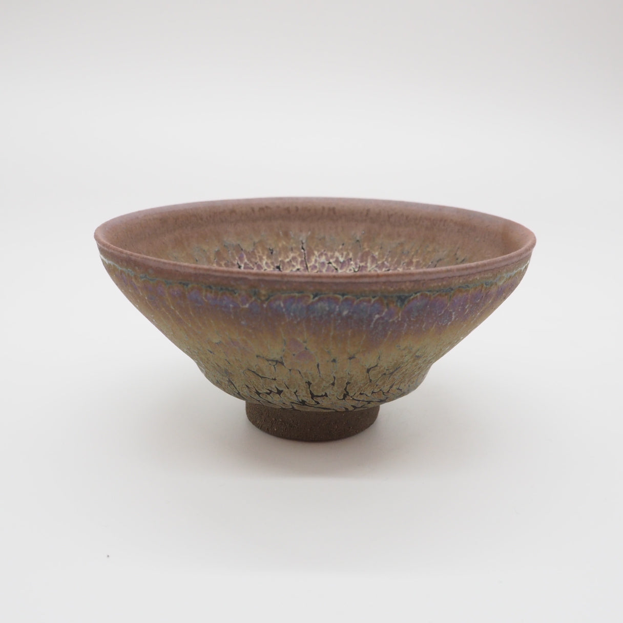 鎌田幸二窯変褐天目水指水差し壺大作茶道具