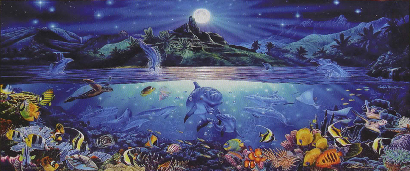 クリスチャン・リース・ラッセン作 Sea Flight 89/γγγ) クリスチャン