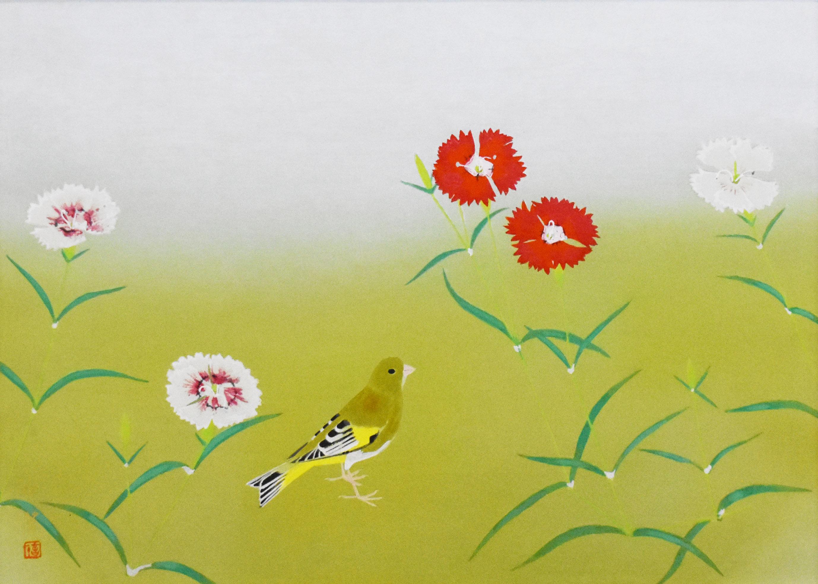 版画 「緋桃と」 | ｜正光画廊