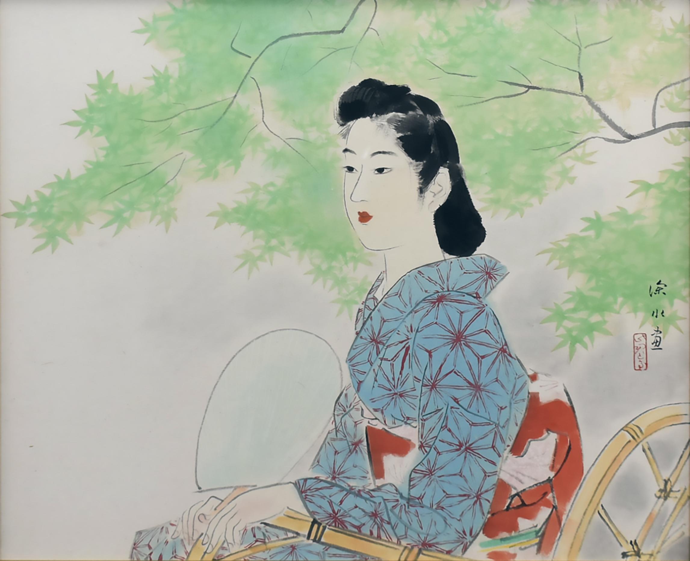 木版画 「湯気」 | ｜正光画廊