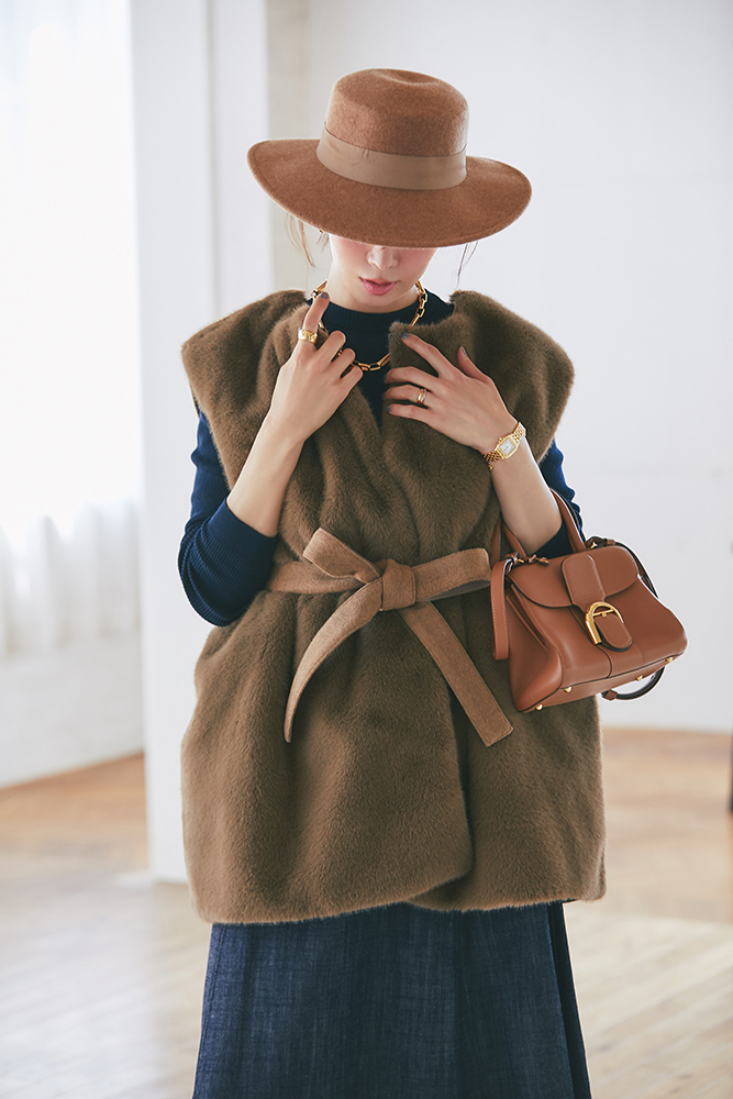 FEATURE- Reversible 3way Fur Gilet｜seventen