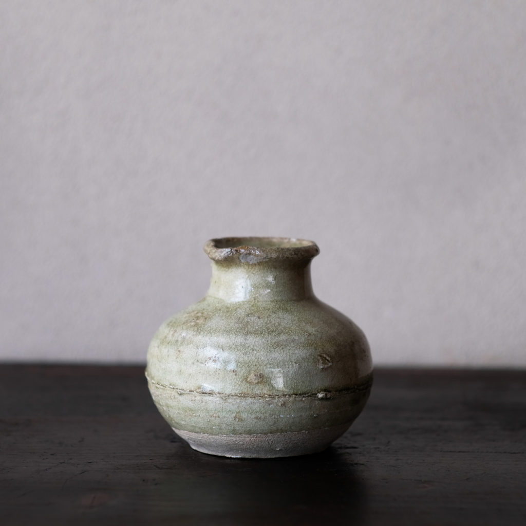 古瀬戸 灰釉鳶口小壺 | 骨董と詩学 Antique & Poetics | 蛇韻律