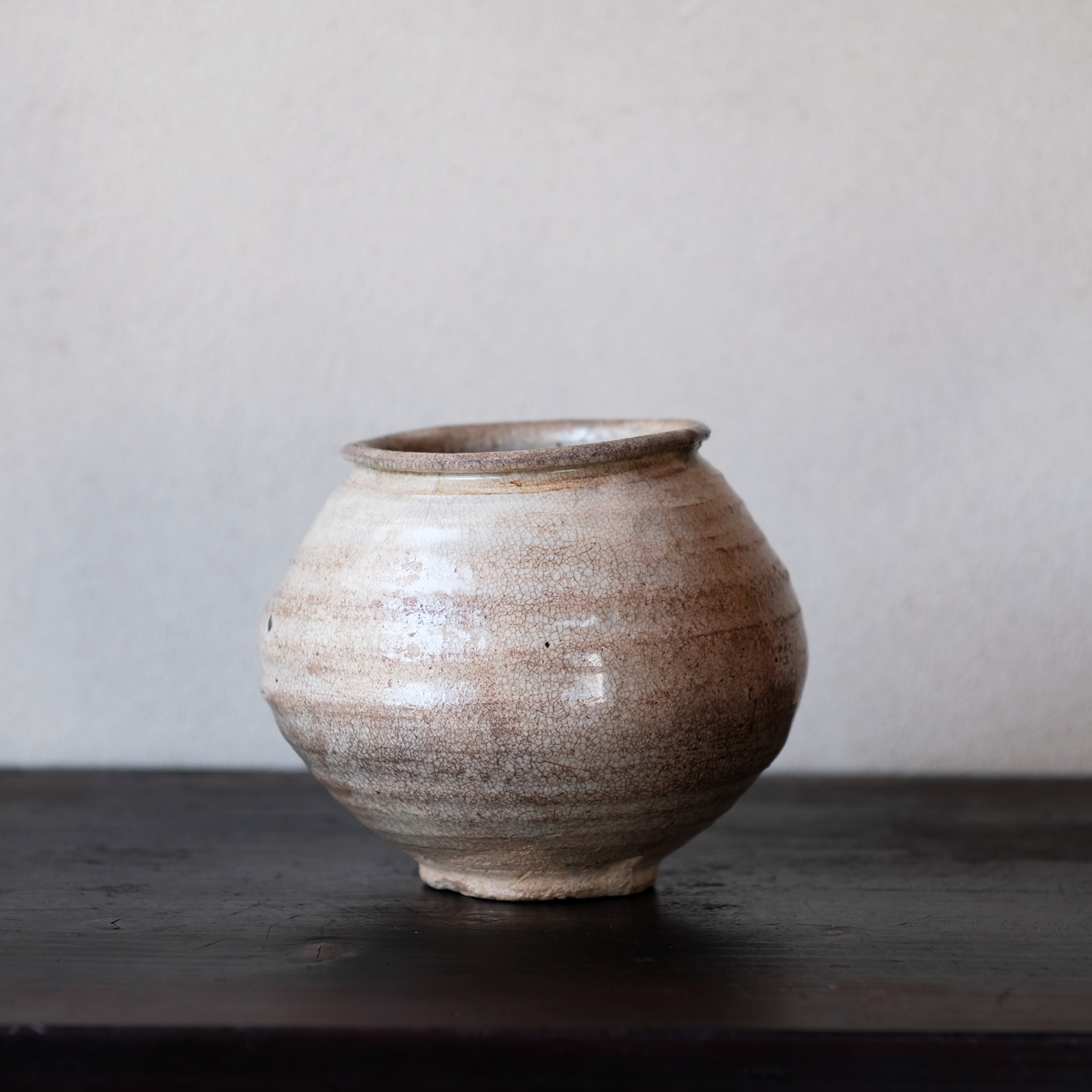 ストア 李朝 壺 オンギ 韓国アンティーク その23検：骨董アンティーク