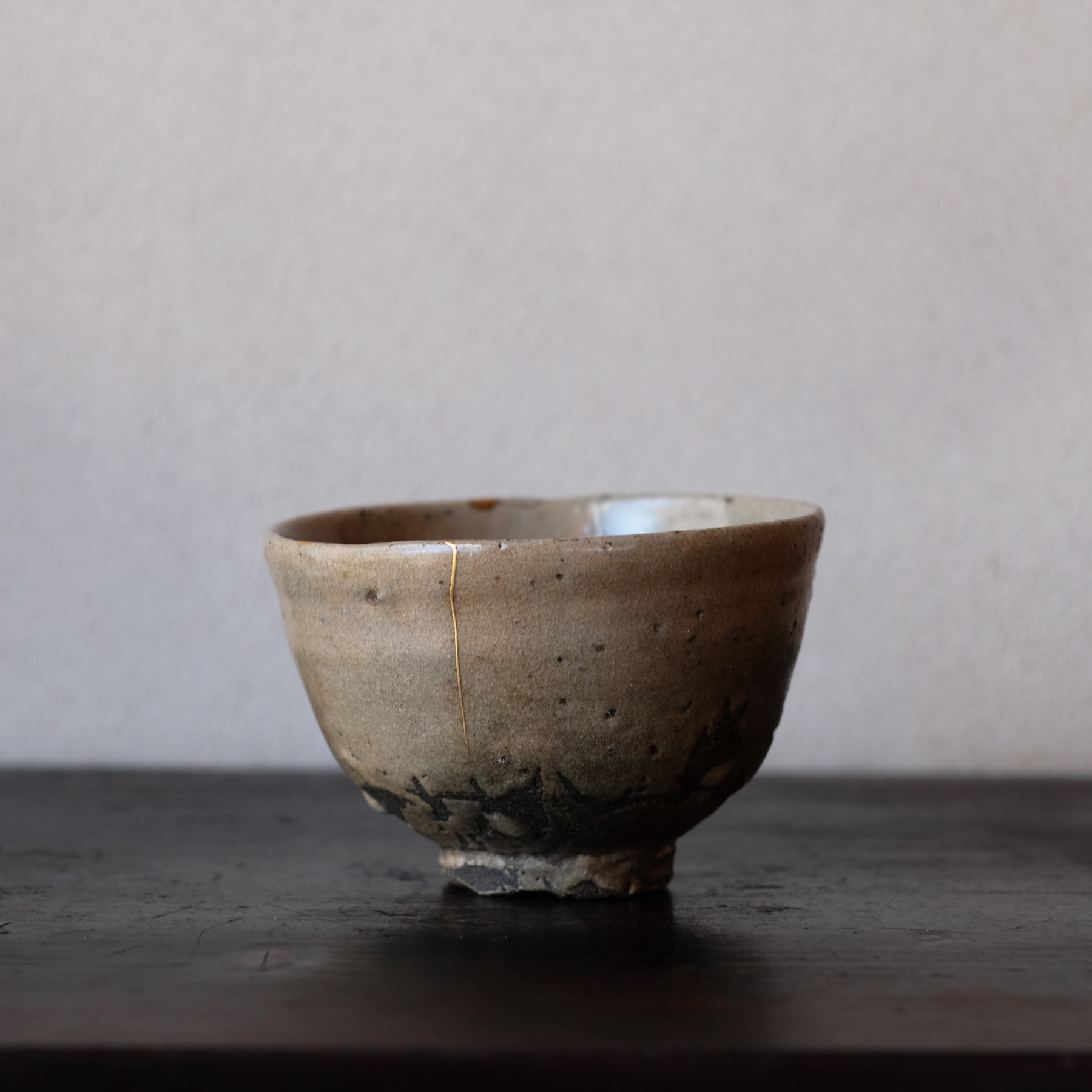 茶道具 茶碗 ￼高麗青磁茶碗 造(李朝￼最後の王妃姫殿下) N264