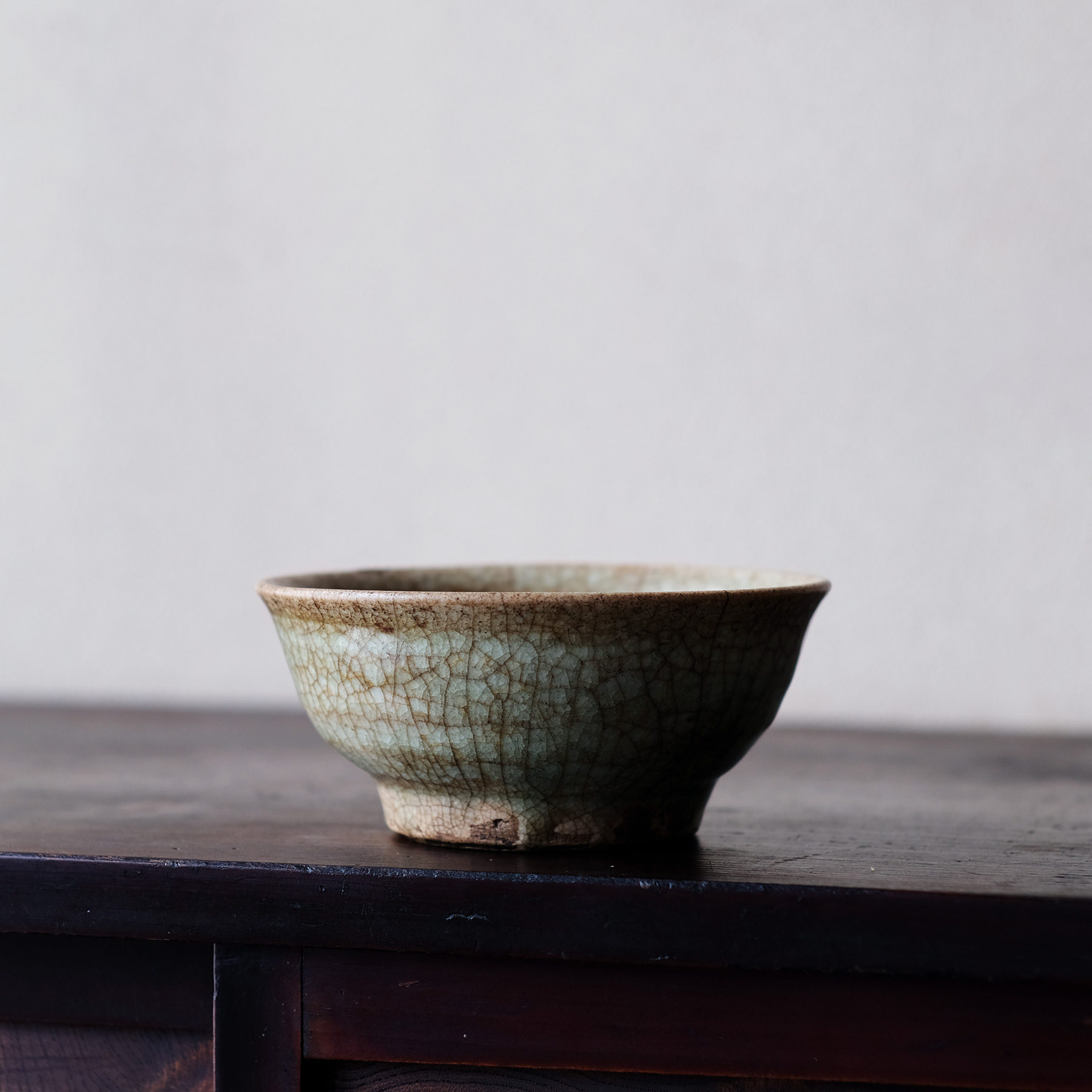 青磁 氷裂文 茶碗 中国美術 古美術 古道具 茶道具