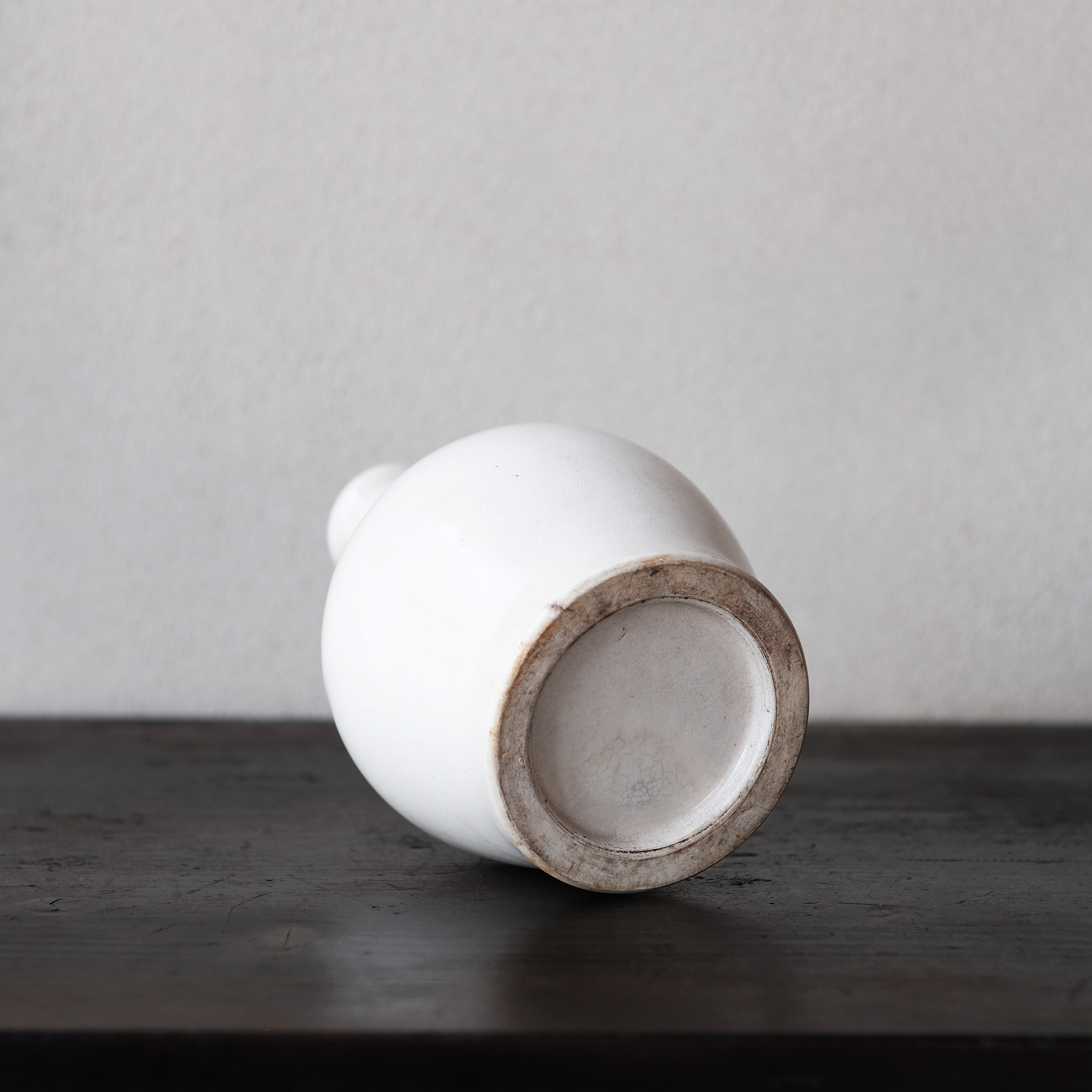 苗代川焼 蕎麦釉 山徳利 油徳利 薩摩焼 民窯 民藝 やきもの 骨董 古