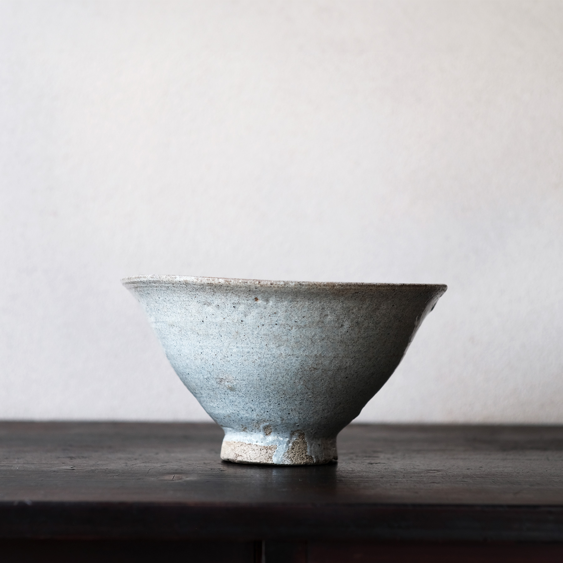 朝鮮美術 李朝 高麗会寧茶碗 時代箱付 V 8260 朝鮮美術 李