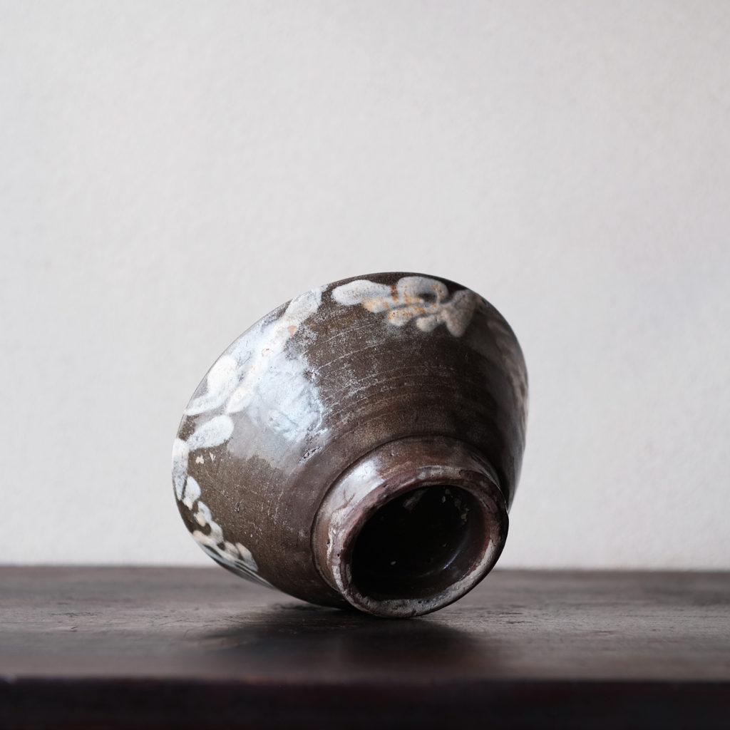 琉球 壺屋焼 筒描茶碗 | 骨董と詩学 Antique & Poetics | 蛇韻律