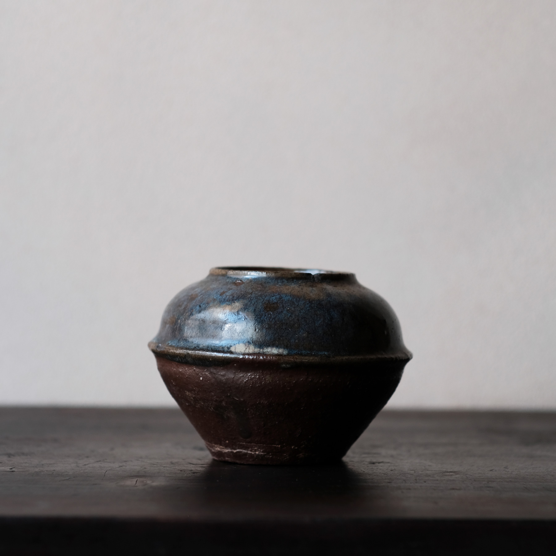 常滑焼 お歯黒壺 MA715 常滑焼 お歯黒壺 MA715 常滑焼 お歯黒壺 MA715