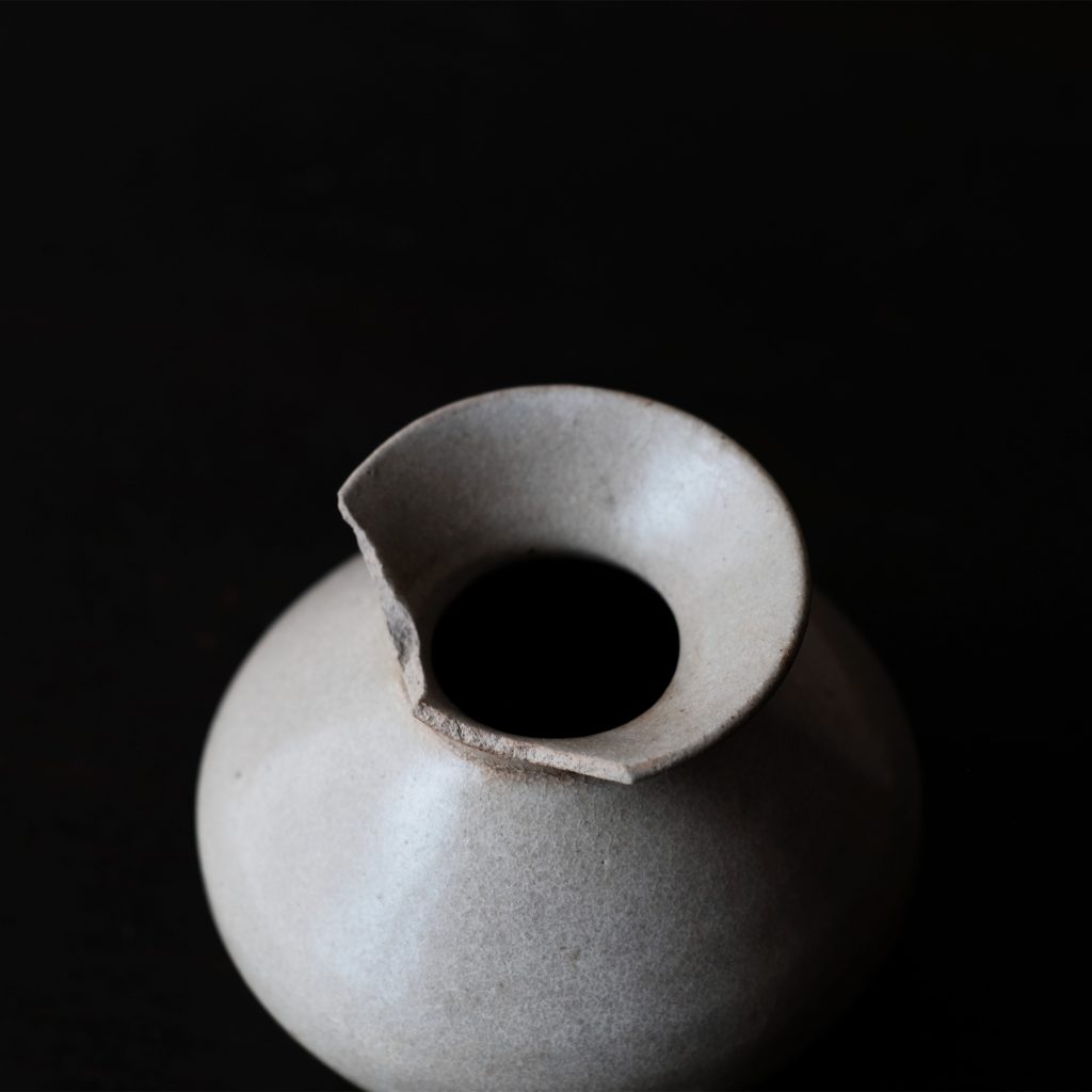 美濃 御深井焼 小壺 | 骨董と詩学 Antique & Poetics | 蛇韻律