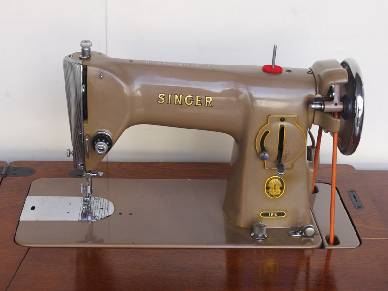 No.624 SINGER 191U シンガー製 家庭用足踏みミシン：アンティーク
