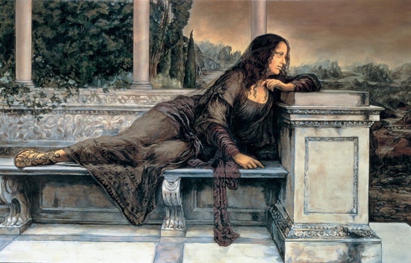 ◇ 古田安 絵画 6号 鉄鶏会 前衛芸術油絵 額装 美術品 眠眠みんみん