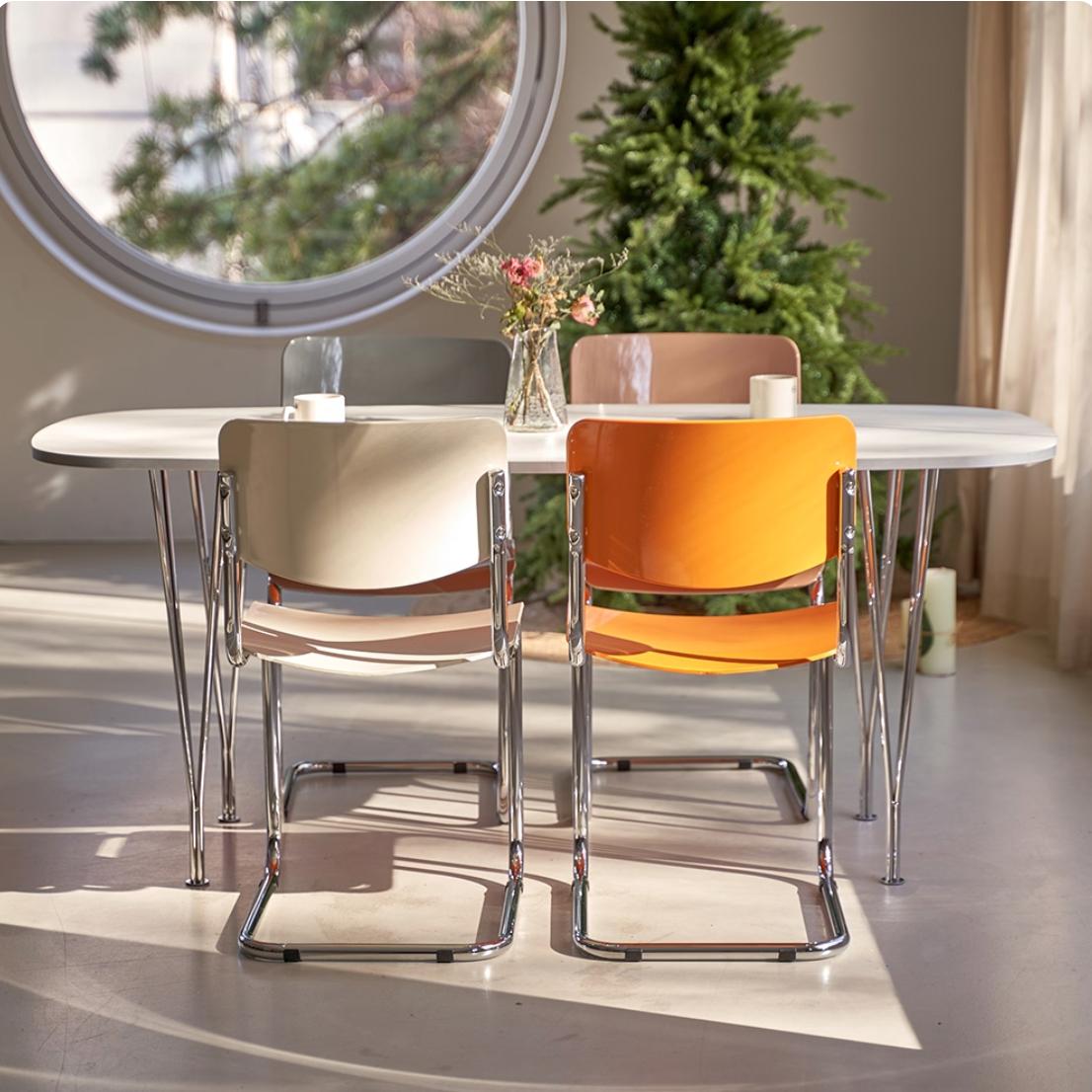 ま*ち様 ミッドセンチュリー 木製ダイニングチェア 2脚セット 40年代50年代