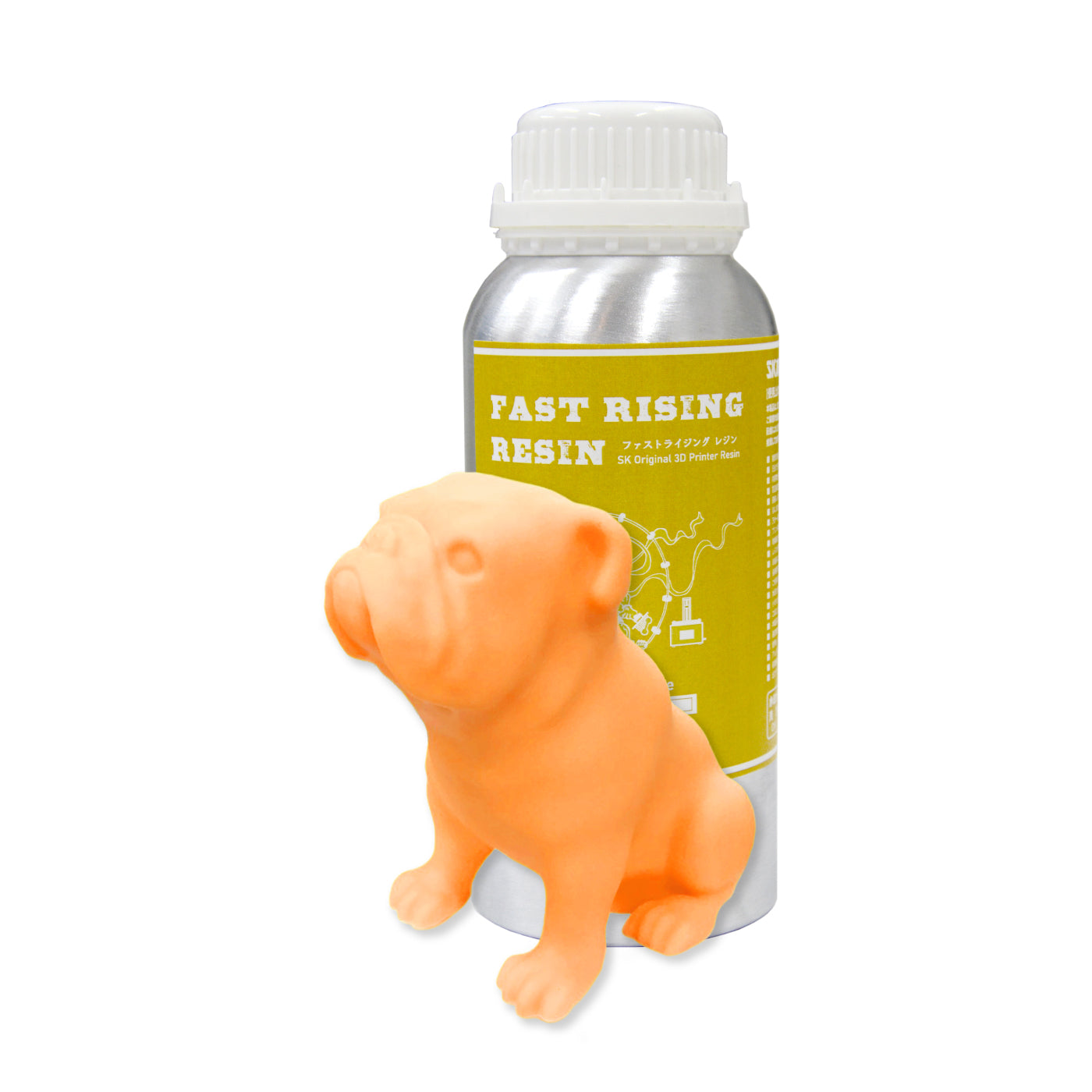 SKファストライジングレジン（水洗いレジン） – 3Dプリンターとレジン