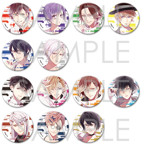 ディアラバ ライト 缶バッジ バラ売り不可 ディアラバ 逆巻ライト 缶