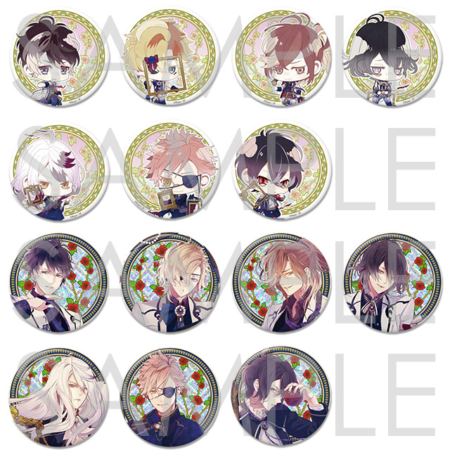DIABOLIK LOVERS Portrait缶バッジ Type B | 乙女向け通販サイト「SKiT