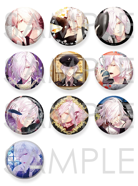 ディアラバ スバル 缶バッジ ホロ ④ DIABOLIK LOVERS ディアラバ逆巻