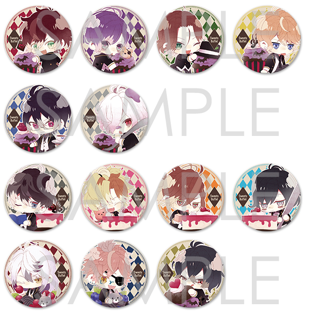 DIABOLIK LOVERS ちびっこヴァンパイア スイーツビュッフェ ビッグ缶