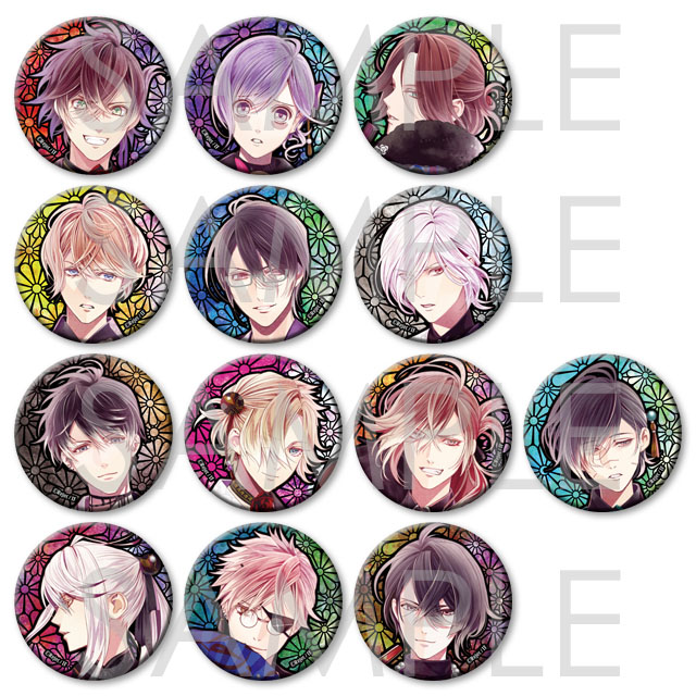 ディアラバ DIABOLIK LOVERS 無神ルキ 缶バッジ MMV ディアラバ