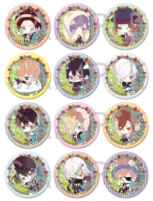 ▷▶︎▷DIABOLIK LOVERS ディアラバ 逆巻ライト 缶バッジ DIABOLIK